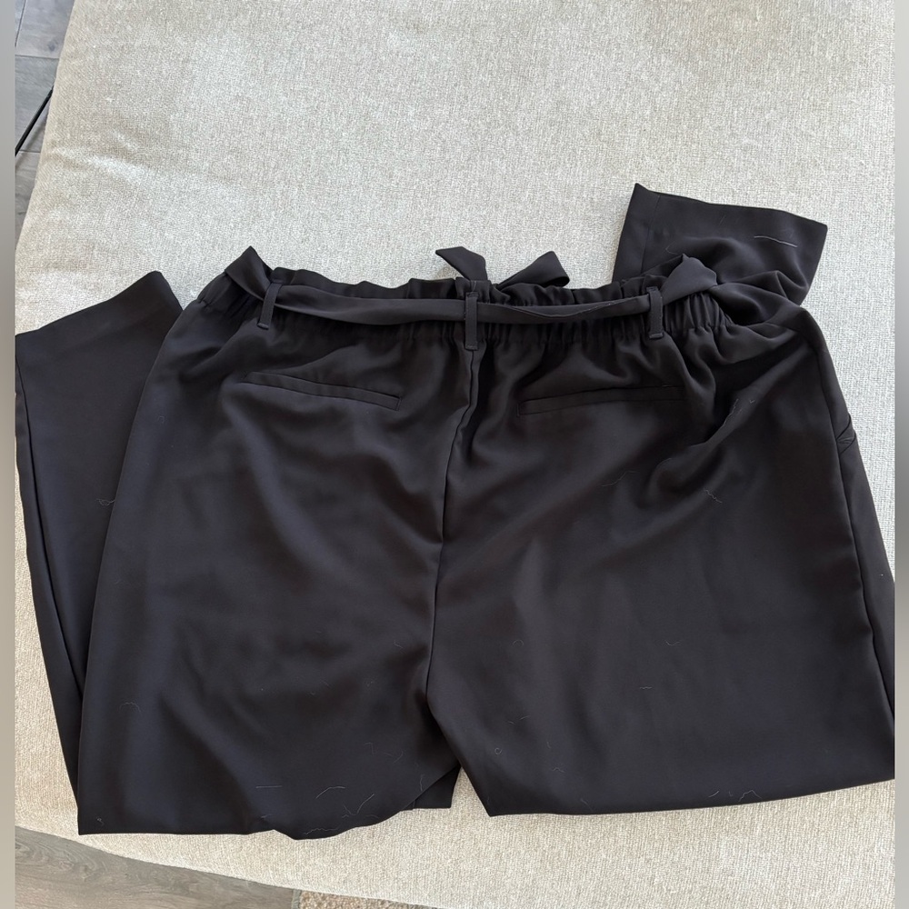 Reitmans The Timeless Belted Tapered High-Rise Pants Curvy Fit Size 22 - Picture 4 of 4